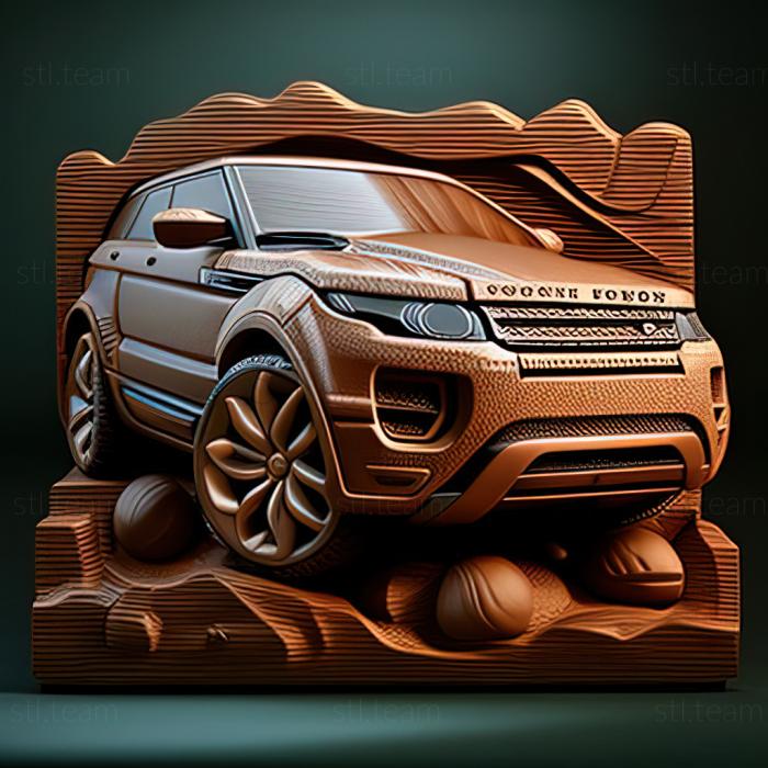 3D model Land Rover Range Rover Evoque (STL)